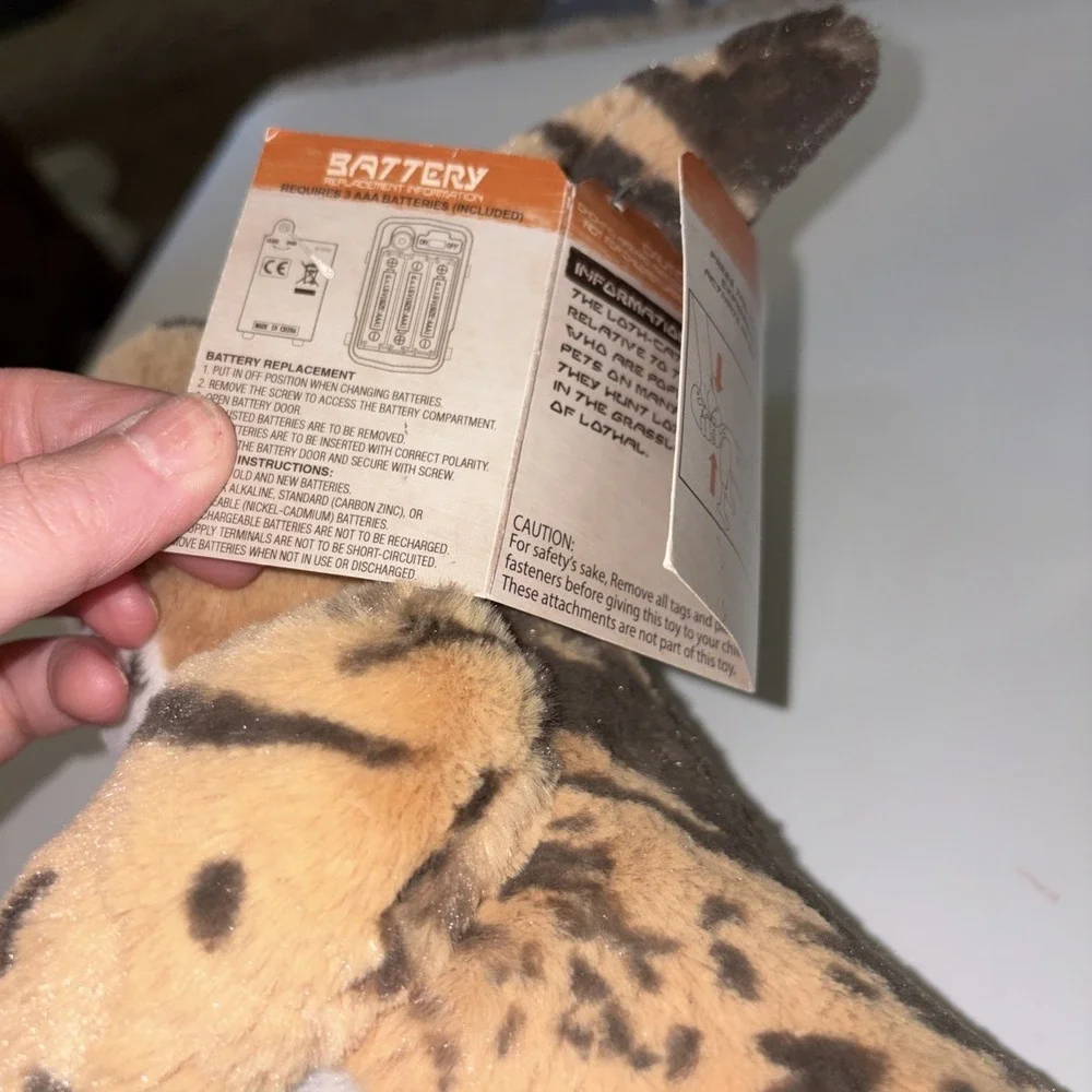 Disney Star Wars Galaxy's Edge Loth Cat Interactive Electronic Plush Toy New
